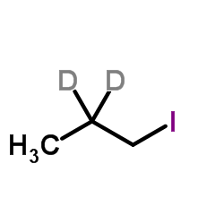 碘代丙烷-D2结构式