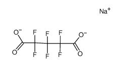 hexafluoro-pentanedioic acid, disodium salt结构式
