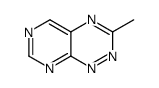 (9CI)-3-甲基嘧啶并[5,4-e]-1,2,4-三嗪结构式