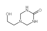 1,3,5-Triazin-2(1H)-one,tetrahydro-5-(2-hydroxyethyl)- structure