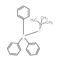 Boron(1+),dihydro(trimethylamine)(triphenylphosphine)-, iodide (8CI) Structure