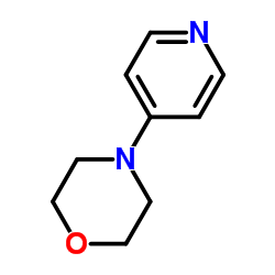 4-(4-吡啶基)吗啉结构式