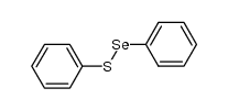 benzenethioselenenic acid phenyl ester Structure