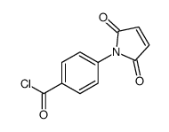 4-(2,5-dioxopyrrol-1-yl)benzoyl chloride结构式