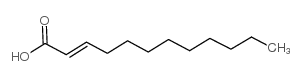 反式-2-十二烯酸结构式