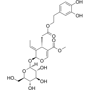 橄榄苦苷结构式