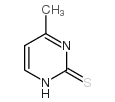 2(1H)-Pyrimidinethione,4-methyl- Structure