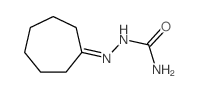 (cycloheptylideneamino)urea结构式