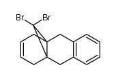 11,11-dibromo-1,4,9,10-tetrahydro-4a,9a-methanoanthracene结构式