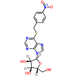Nitrobenzylthioinosine Structure