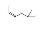 5,5-Dimethyl-,(Z)-2-Hexene结构式
