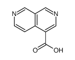 2,7-萘啶-4-羧酸结构式