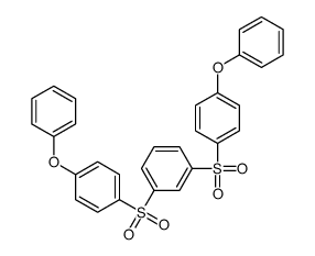1,3-bis[(4-phenoxyphenyl)sulfonyl]benzene结构式