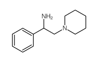 1-phenyl-2-piperidin-1-ylethanamine Structure