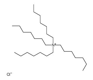 N,N,N-Triheptyl-1-heptanaminium chloride Structure