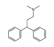 N,N-Dimethyl-3,3-diphenyl-1-propanamine结构式