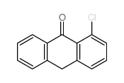 9 (10H)-Anthracenone, 1-chloro-结构式