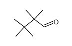 2,2,3,3-tetramethyl-butyraldehyde结构式