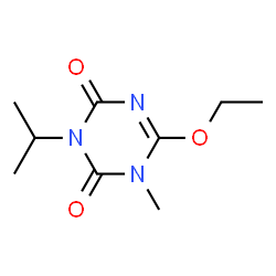 1,3,5-Triazine-2,4(1H,3H)-dione,6-ethoxy-1-methyl-3-(1-methylethyl)-(9CI)结构式
