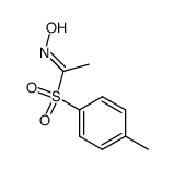 1-(toluene-4-sulfonyl)-acetaldehyde-oxime Structure