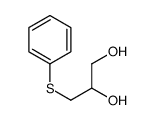 3-(Phenylthio)-1,2-propanediol Structure