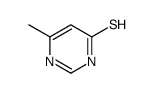 6-甲基嘧啶-4(3H)-硫酮结构式