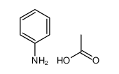 anilinium acetate Structure