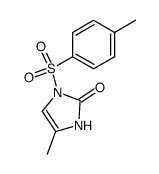 1-tosyl-4-methylimidazolin-2-one结构式