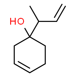 3-Cyclohexen-1-ol, 1-(1-methyl-2-propenyl)- (9CI) Structure