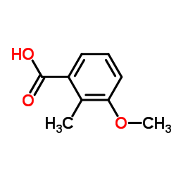 3-甲氧基-2-甲基苯甲酸结构式