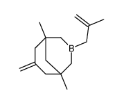 1,5-dimethyl-3-(2-methyl-allyl)-7-methylene-3-bora-bicyclo[3.3.1]nonane Structure