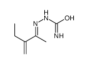3-Ethyl-3-buten-2-one semicarbazone Structure