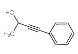 4-苯基-3-丁炔-2-醇结构式