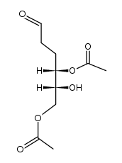 O4,O6-diacetyl-D-erythro-2,3-dideoxy-hexose Structure