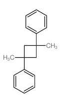 Cyclobutane, 1,3-dimethyl-1,3-diphenyl-结构式