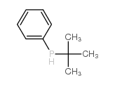 t-Butylphenylphosphine Structure