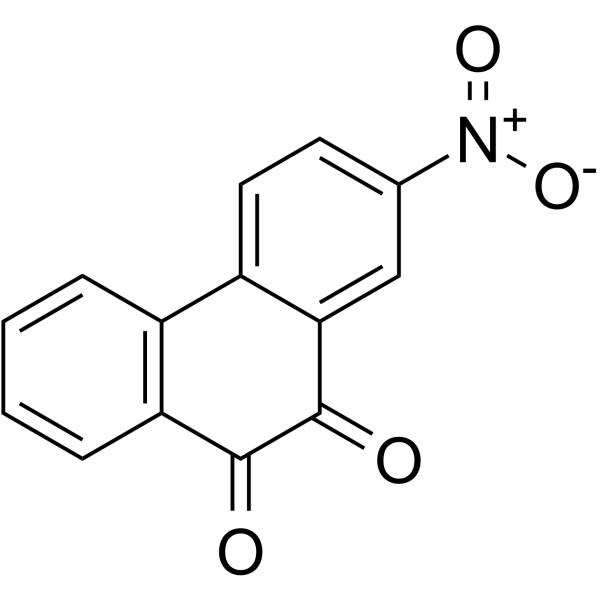 2-nitrophenanthrene-9,10-dione结构式