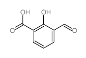 3-Formylsalicylic Acid structure