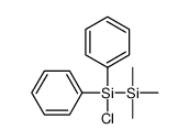 chloro-diphenyl-trimethylsilylsilane Structure