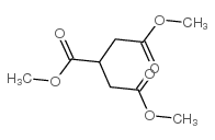 Trimethyl 1,2,3-Propanetricarboxylate Structure