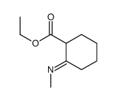 ethyl 2-methyliminocyclohexane-1-carboxylate Structure