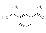 Benzamide, 3- (1-methylethyl)-结构式