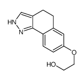 2-(4,5-dihydro-1H-benzo[g]indazol-7-yloxy)ethanol结构式