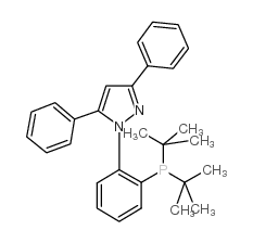 1-[2-(二叔丁基膦)苯基]-3,5-二苯基-1H-吡唑图片