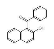 (2-Hydroxy-1-naphthalenyl)phenylmethanone Structure