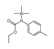 ethyl N-(4-methylphenyl)-N-trimethylsilylcarbamate Structure