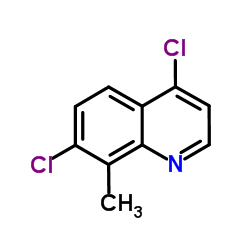 4,7-二氯-8-甲基喹啉结构式