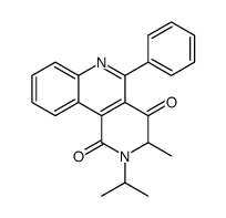 3-formyl-2-phenyl-N,N-di(propan-2-yl)quinoline-4-carboxamide结构式