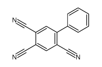 5-phenylbenzene-1,2,4-tricarbonitrile结构式