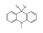 10-methyl-9,10-dihydroacridine-10,10-d2结构式